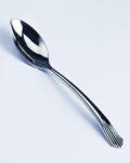 plated silver spoon
