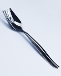 plate silver big fork