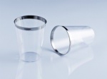cup with silver line
